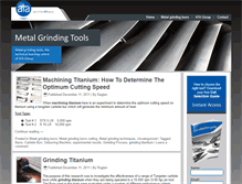 Tablet Screenshot of metalgrindingtools.com